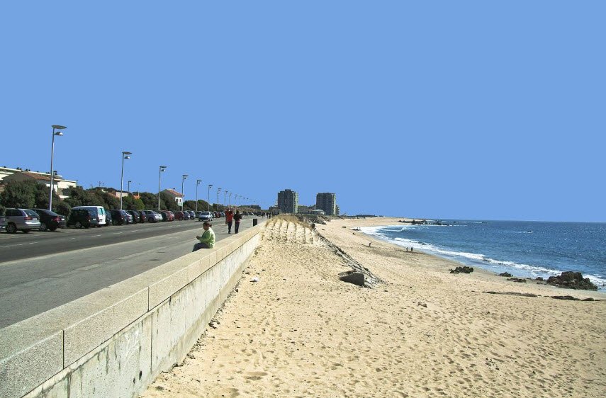 Praia das Caxinas, Portugal